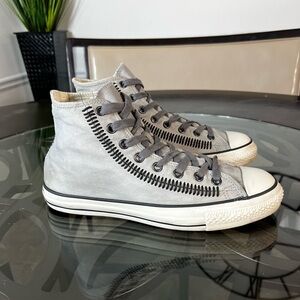 John Varvatos X Converse Chuck Taylor All Star Artisan Stitch High Leather 9.5